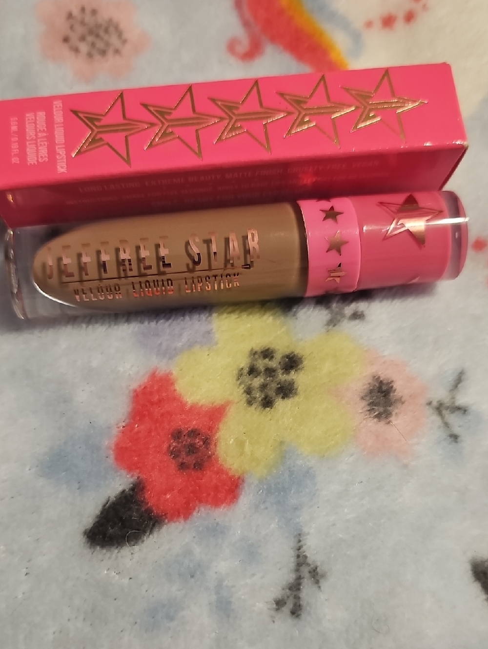 Jeffree Star Velour Liquid Lipstick - Warm Brown with Pink Cap
